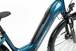 Rower elektryczny - akumulator wewnątrz ramy