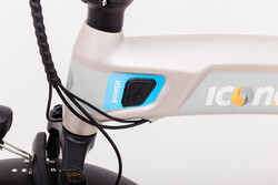 Rower elektryczny - akumulator wewnątrz ramy