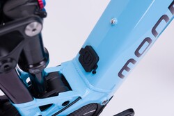 Rower elektryczny - akumulator wewnątrz ramy