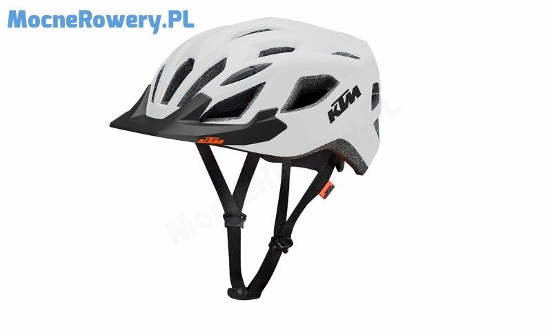 KTM Factory Line II bialy kask rowerowy