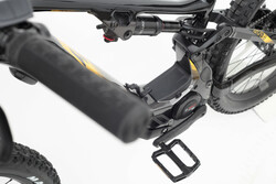 Rower elektryczny z akumulatorem wewnątrz ramy