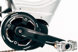 silnik centralny w rowerze elektrycznym