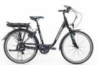 Leader Fox E-Arezzo czarny / zielony 16,5"