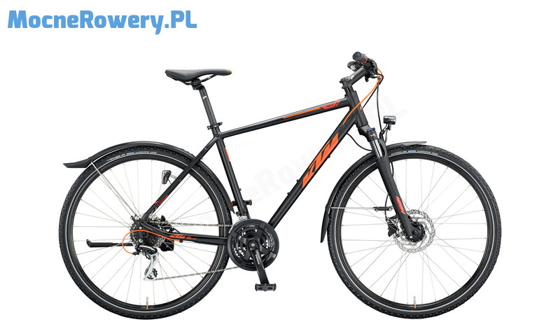 020206111 LIFE TRACK STREET H 51 black matt orange