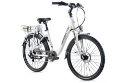 Rower elektryczny unisex rama jednorurowa