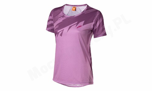 KTM Lady Character Jersey Shortsleeve fioletowa