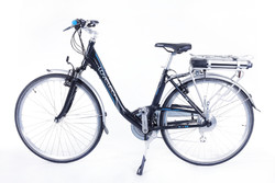 Rower elektryczny unisex rama jednorurowa