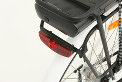Rower elektryczny - akumulator na bagażniku
