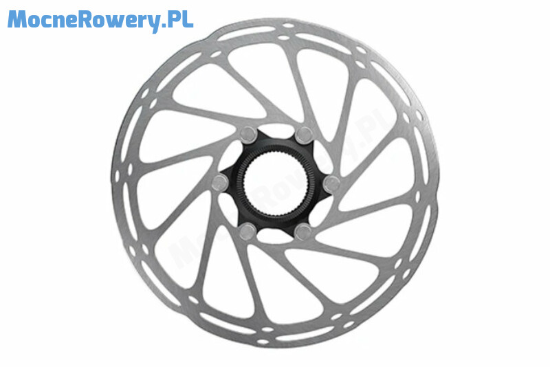 SRAM Centerline CL black rounded tarcza hamulcowa