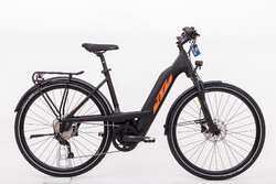 Rower elektryczny unisex rama jednorurowa