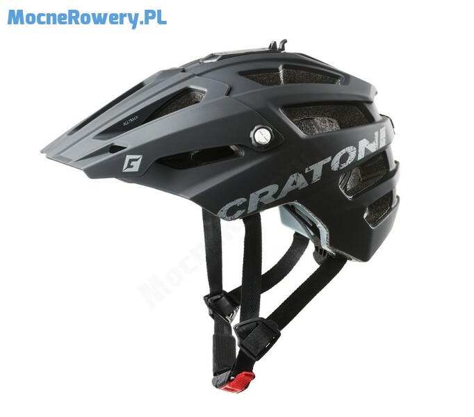 Cratoni AllTrack czarny kask rowerowy