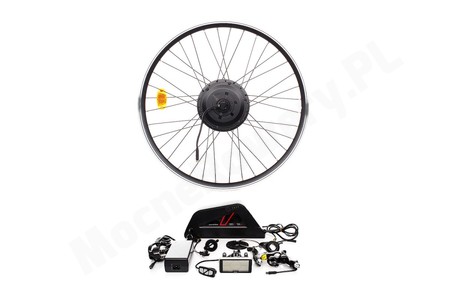 Ecobike 350W / 13Ah / 26-29" - zestaw elektryczny tył (trapez)