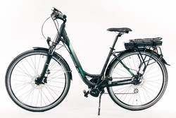 Rower elektryczny damski symbol