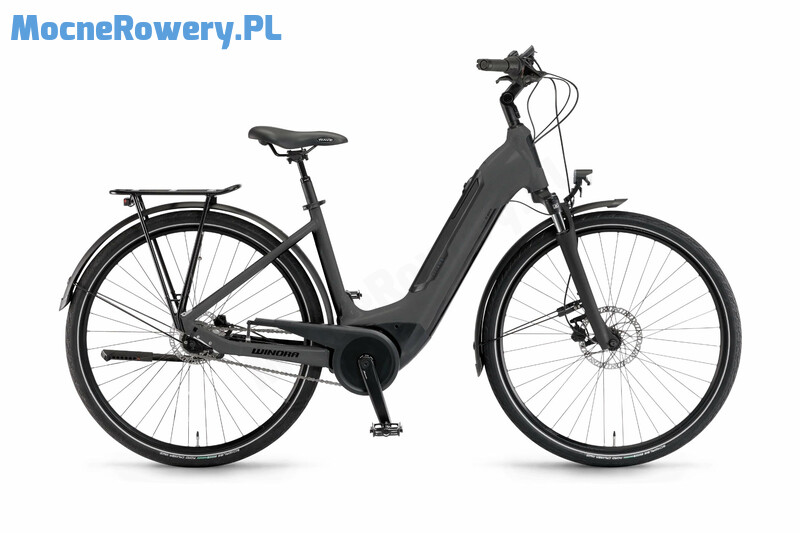 Winora Tria N8 microchip grey matt