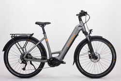 Rower elektryczny unisex rama jednorurowa