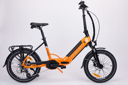 Rower elektryczny unisex rama jednorurowa