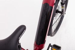 Rower elektryczny - akumulator wewnątrz ramy