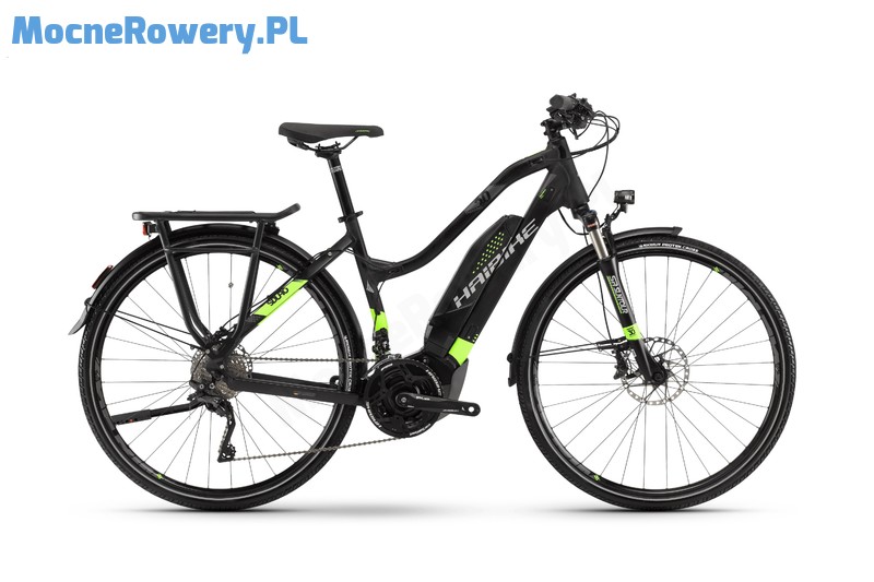 Haibike SDURO Trekking 6.0 czarny trekkingowy rower elektryczny