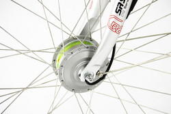 Rowery elektryczne Kraków - silnik przedni