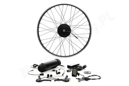 Ecobike 350W / 10,4Ah / 26-29" - zestaw elektryczny tył (bidon)