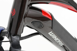 Rower elektryczny - akumulator wewnątrz ramy