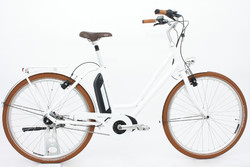 Rower elektryczny unisex rama jednorurowa