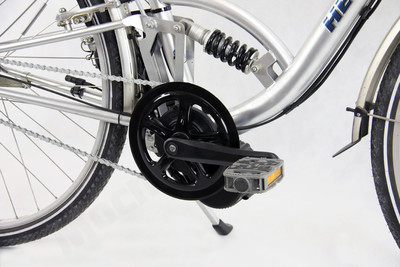 Silnik 8Fun zamontowany do&nbsp;roweru