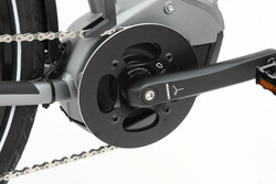 silnik centralny w rowerze elektrycznym