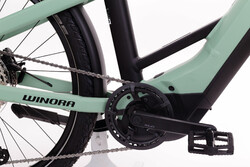 silnik centralny w rowerze elektrycznym