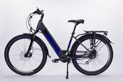 Rower elektryczny unisex rama jednorurowa