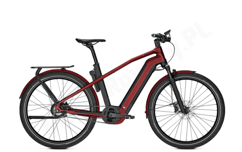 Kalkhoff Endeavour 7.B Belt ME magicblack/winered matt