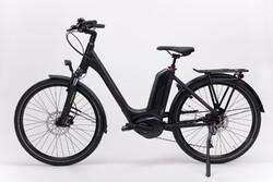 Rower elektryczny unisex rama jednorurowa