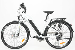 Rower elektryczny unisex rama jednorurowa