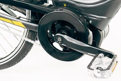 silnik centralny w rowerze elektrycznym