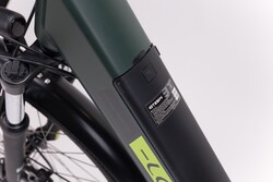 Rower elektryczny - akumulator wewnątrz ramy