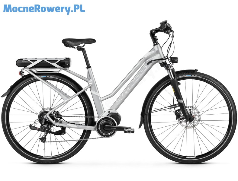 Kross trans hybrid 3 0 silver white matte png