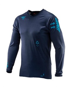 Leatt DBX 5.0 All Mountain - koszulka rowerowa ink blue