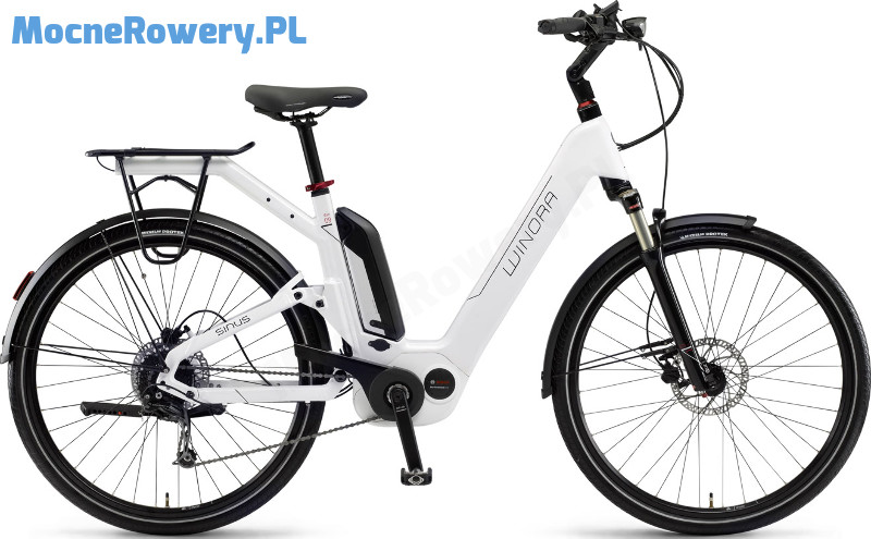 Winora SINUS DYO 9 -Miejski Rower elektryczny pełna amortyzacja