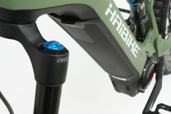 Rower elektryczny - akumulator wewnątrz ramy