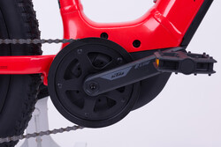 silnik centralny w rowerze elektrycznym