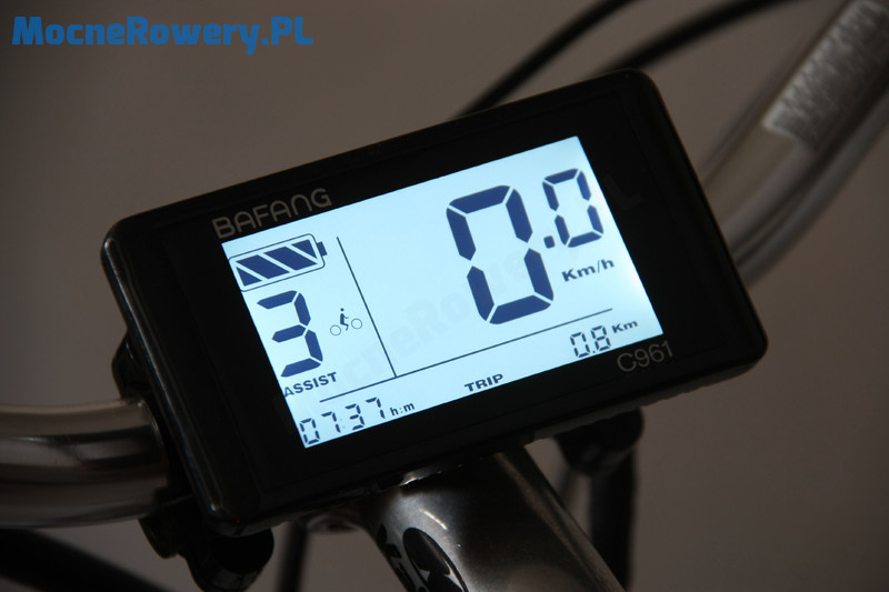 Konwersja roweru a wyświetlacz