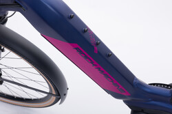 Rower elektryczny - akumulator wewnątrz ramy