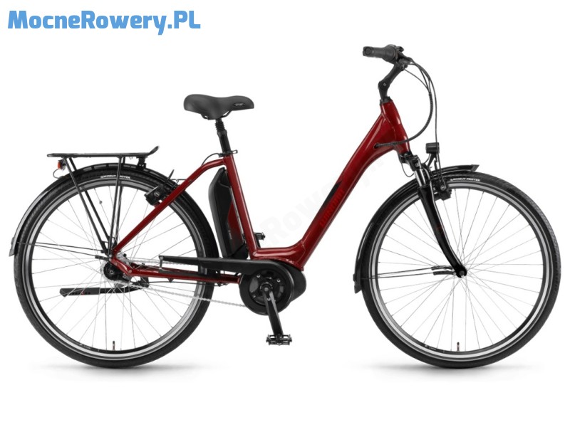 Winora Sima N7 plus 400 czerwony