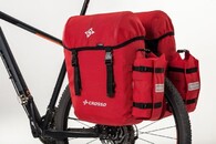 Crosso Expert 66 Click System - sakwy rowerowe czerwone
