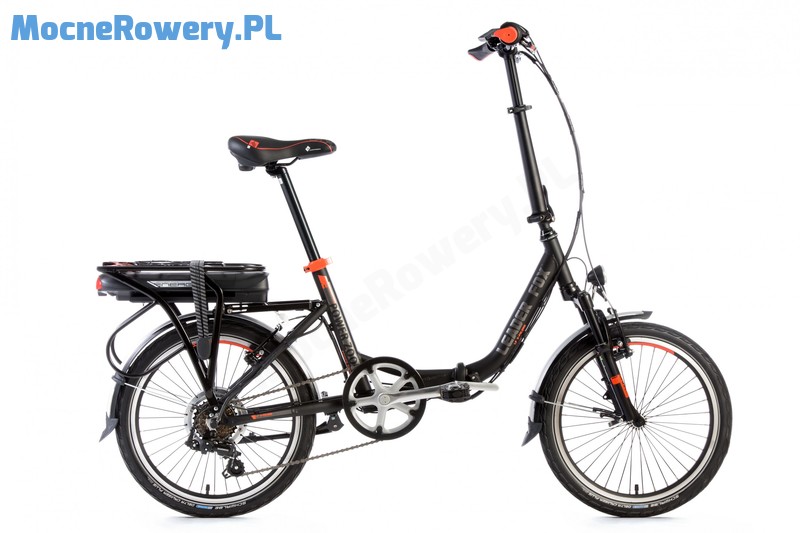 Leader Fox Power Zoom - Pomarańczowy rower elektryczny
