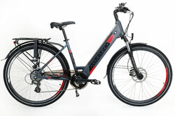 Lovelec Komo red miejsko trekkingowy rower elektryczny 9