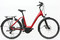 Winora Sima 7 miejski rower elektryczny czerwony 25