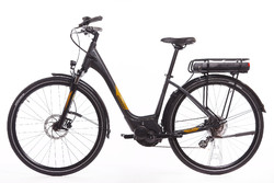 Rower elektryczny unisex rama jednorurowa