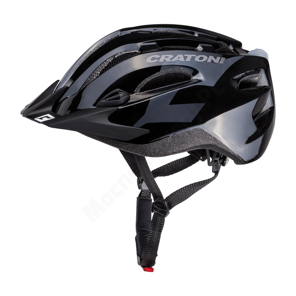 Kask rowerowy cratoni c stream black