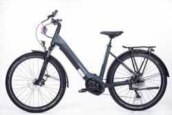 Rower elektryczny unisex rama jednorurowa